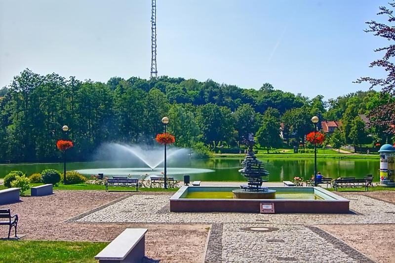 Apartament Green Mragowo-Mazury,Blisko Plaza, Centrum! Wi-Fi! Luaran gambar